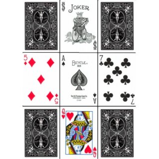 Bicycle Poker Edition Schwarz