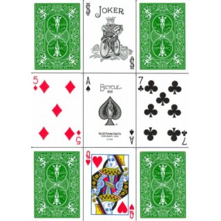 Bicycle Poker Color Edition Green