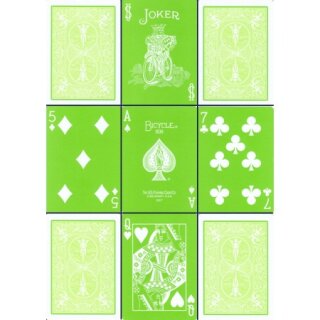 Bicycle Pastel Green Reverse Deck