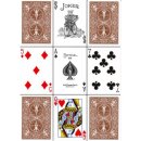 Bicycle Poker Color Edition Brown