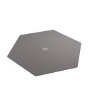 Gamegenic Magnetic Dice Tray Hexagonal Black&amp;Gray / W&uuml;rfelunterlage