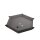 Gamegenic Magnetic Dice Tray Hexagonal Black&Gray / Würfelunterlage