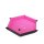 Gamegenic Magnetic Dice Tray Hexagonal Black&Pink / Würfelunterlage