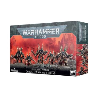 Warhammer 40.000 Chaos Space Marines Chaos Terminator Squad
