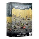 Warhammer 40.000 Orks Runthered and Gretchin