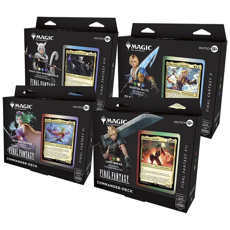 【K14】マジック ギャザ MTG FF VI COMMANDER DECK MTG - Final Fantasy Commander Deck, 70,00 €
