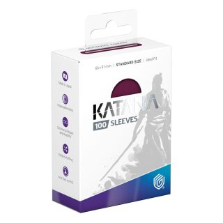 Ultimate Guard Katana Sleeves Standardgröße Radiant Plum