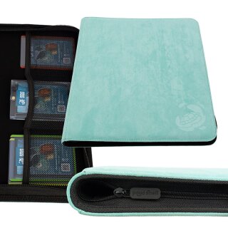 Payashell Resiplush Zip-Up Album - 24-Pocket (turquoise)