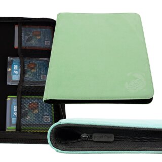 Payashell Resiplush Zip-Up Album - 24-Pocket (pastel green)