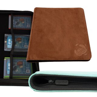 Payashell Resiplush Zip-Up Album - 24-Pocket (brown)