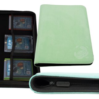 Payashell Resiplush Zip-Up Album - 9-Pocket (pastel green)