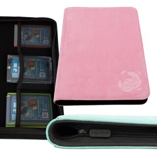 Payashell Resiplush Zip-Up Album - 9-Pocket (pastel pink)