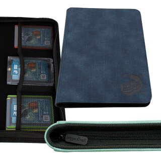 Payashell Caratex Zip-Up Album - 9-Pocket (night blue)