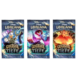 Disney Lorcana: Geflüster aus der Tiefe Booster-Pack