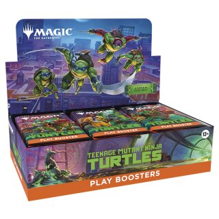 MTG - Teenage Mutant Ninja Turtles Play-Booster Display (englisch)
