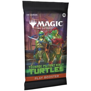 MTG - Teenage Mutant Ninja Turtles Play-Booster Pack (englisch)