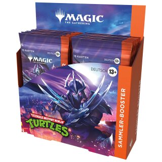 MTG - Teenage Mutant Ninja Turtles Collectors-Booster Display