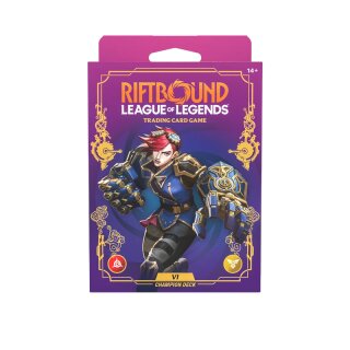 Riftbound: League of Legends -Unleashed Champion Deck Vi (englisch)