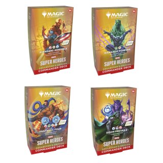 MTG - Marvel Super Heroes Collectors Commander-Deck (englisch)