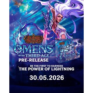 Flesh and Blood Omens of the Thrd Age Pre-Release Event -...