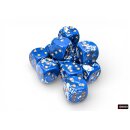 Chessex Würfelset/Diceset Brush Wavebreak/gold 16mm D6