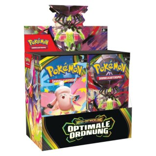 Pokémon: Optimale Ordnung Booster Display