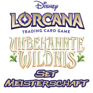 Disney Lorcana - Unbekannte Wildnis Setmeisterschaft...