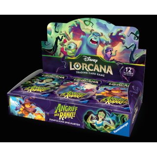 Disney Lorcana: Angriff der Ranke! Booster-Display