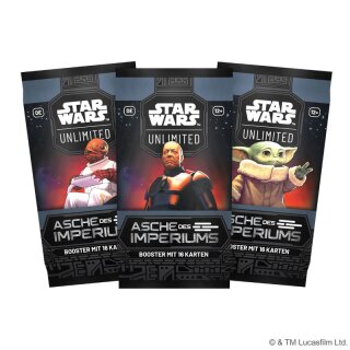 Star Wars: Unlimited – Asche des Imperiums (Booster-Pack)