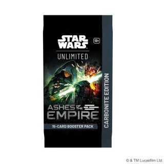 Star Wars: Unlimited – Ashes of the Empire Carbonite-Booster-Pack (englisch)