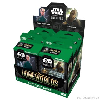 Star Wars: Unlimited – Homeworlds Spotlight-Deck...