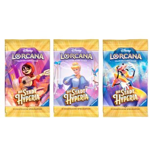 Disney Lorcana: Die Stadt Hyperia Booster-Pack
