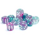 Chessex Würfelset/Diceset Nebula Wisteria/white...