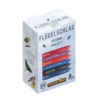 Flügelschlag: Regionen Fan Set 1