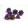 RPG Würfelset Pearl: Purple/Gold