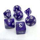 RPG Würfelset Pearl: Purple/White