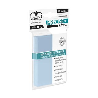 Ultimate Guard Precise-Fit Sleeves Standardgröße Transparent (100)