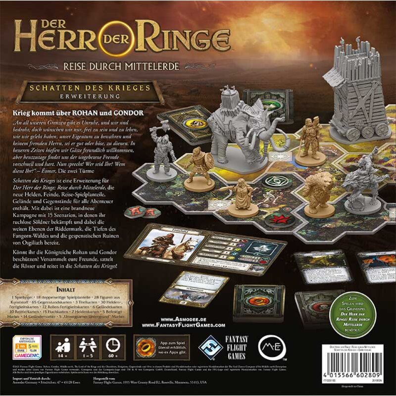 Feldherr Schaumstoffeinsatz Für Der Herr Der Ringe: Schatten Des Krieges – Sichere Aufbewahrung Für Miniaturen