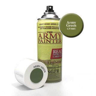 The Army Painter - Base Primer - Army Green Spray (400ml)
