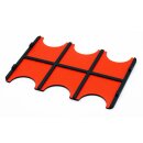 UGT - Kartenboard f&uuml;r kleine Karten 2 x 3 gelb