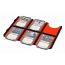 UGT - Kartenboard f&uuml;r kleine Karten 2 x 3 orange