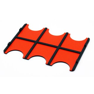 UGT - Kartenboard für kleine Karten 2 x 3 rot