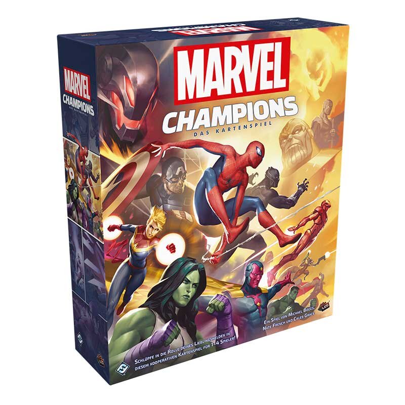 Hasbro Marvel Chaos Kartenspiel – Schnelles Superhelden-Spiel Für 2–4 Spieler Ab 8 Jahren, Mit Iron Man, Captain Marvel & Mehr