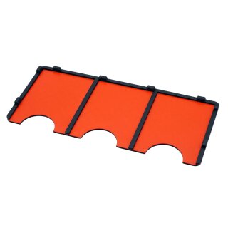 UGT - Kartenboard für große Karten 1 x 3 rot