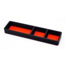 UGT - Tray Gr&ouml;&szlig;e 4 mit drei F&auml;chern - hoch grau