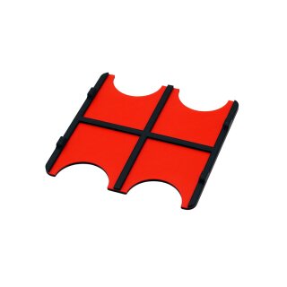 UGT - Kartenboard für kleine Karten 2 x 2 rot