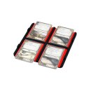 UGT - Kartenboard f&uuml;r kleine Karten 2 x 2 rot