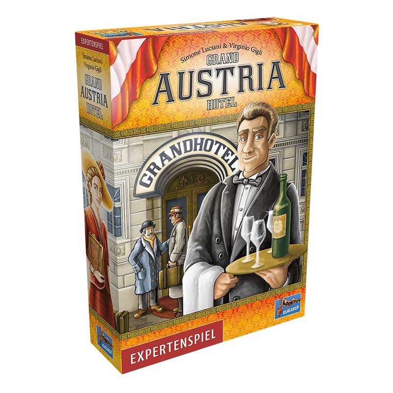 Grand Austria Hotel - Gioco Da Tavolo Strategico Per 2-4 Giocatori (Età 12+)