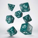 Classic RPG Dice Set Stormy/White