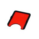 UGT - Kartenboard f&uuml;r kleine Karten 1 x 1 rot